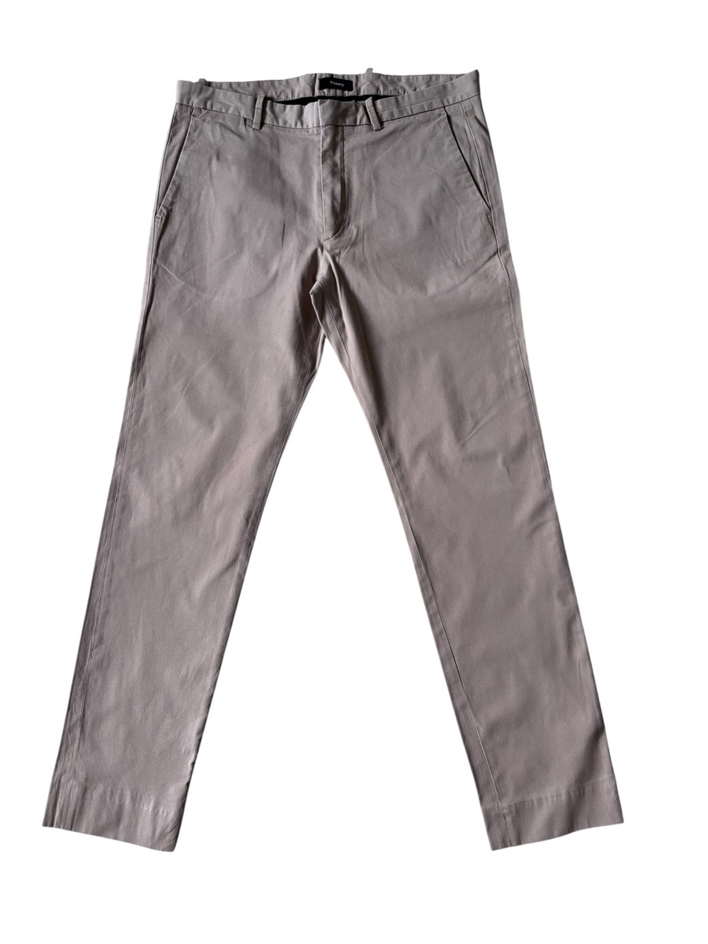Theory Zaine H Ice Twill Chinos Tan Size 34